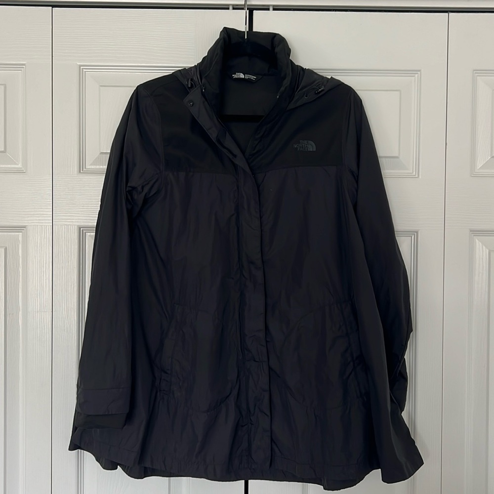 North Face rain coat